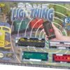 Bachmann HO 01501 Blue Lightning Train Set With E-Z App Wireless System Control, Santa Fe