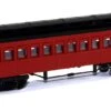 Bachmann Silver Series HO 13402 1860-1880 Coach, Unlettered (Red) -Model Train Shop BAC 13402 2 62236.1671221453