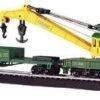 Bachmann Silver Series HO 16110 250-Ton Steam Crane Car With Boom Tender, Reading 2 Bachmann Silver Series HO 16110 250-Ton Steam Crane Car With Boom Tender, Reading -Model Train Shop BAC 16110 2 21010.1598024469