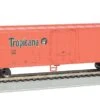 Bachmann Silver Series HO 17946 50' Steel Mechanical Refrigerator Car, Tropicana (Orange) #250