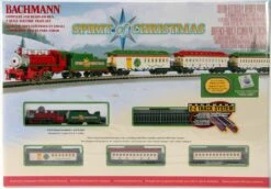 Bachmann N 24017 Spirit Of Christmas Electric Train Set With E-Z Track
