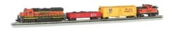 Bachmann N 24132 Roaring Rails Diesel Train Set, Burlington Northern Santa Fe (Sound And DCC Equipped)