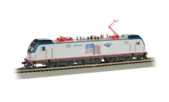 Bachmann HO 67404 Siemens ACS-64, Amtrak Demonstrator (American Flag) #600 (DCC And Sound Equipped)