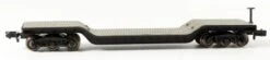 Bachmann Silver Series N 71399 52' Center Depressed Flat Car, Unlettered