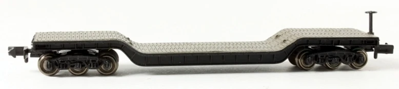 Bachmann Silver Series N 71399 52' Center Depressed Flat Car, Unlettered 3 Bachmann Silver Series N 71399 52' Center Depressed Flat Car, Unlettered