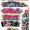 Blair Line HO 2257 Graffiti Decals Set #8 -Model Train Shop BLN 2257 2 89951.1671206084
