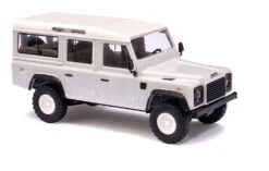 Busch HO 50300 1983 Land Rover Defender SUV, White