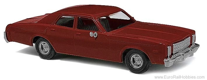 Busch HO 89121 1976 Plymouth Fury, Red 3 Busch HO 89121 1976 Plymouth Fury, Red