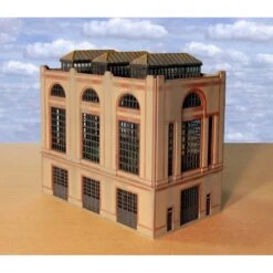 Custom Model Railroads HO Turbine Hall Building Kit