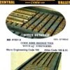 Central Valley Model Works HO 1901-8 Code 100 Bridge Ties With 25' Stringers 2 Central Valley Model Works HO 1901-8 Code 100 Bridge Ties With 25' Stringers -Model Train Shop CVM 1901 8 2 07985.1671219739