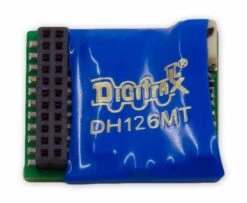 Digitrax HO DH126MT 1.5 Amp Mobile Decoder With 21MTC Interface