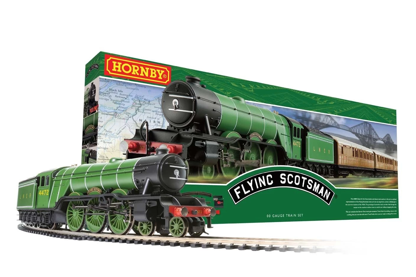 Hornby HO (OO 1:76) R1255T Flying Scotsman Train Set 6 Hornby HO (OO 1:76) R1255T Flying Scotsman Train Set - Image 4