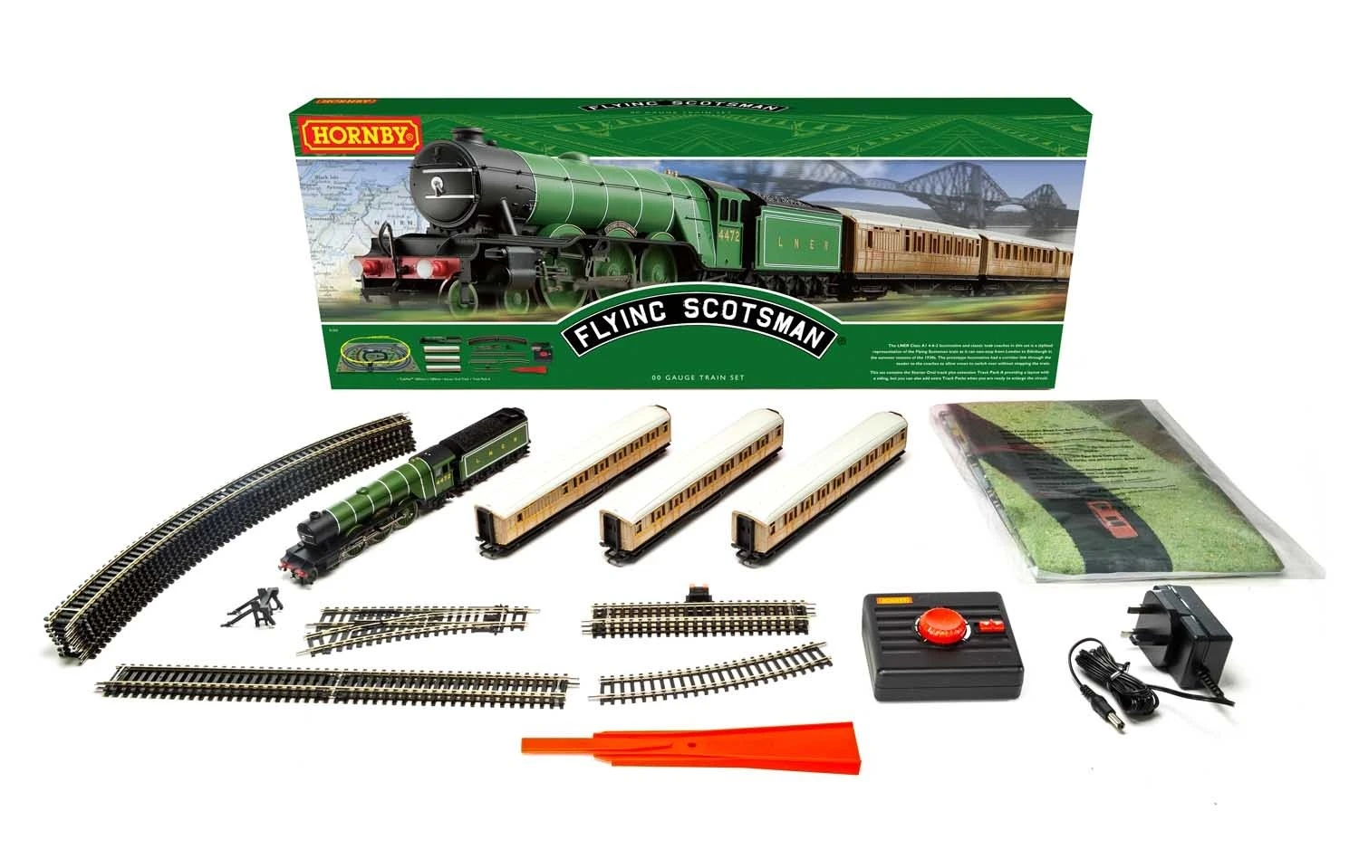 Hornby HO (OO 1:76) R1255T Flying Scotsman Train Set 3 Hornby HO (OO 1:76) R1255T Flying Scotsman Train Set
