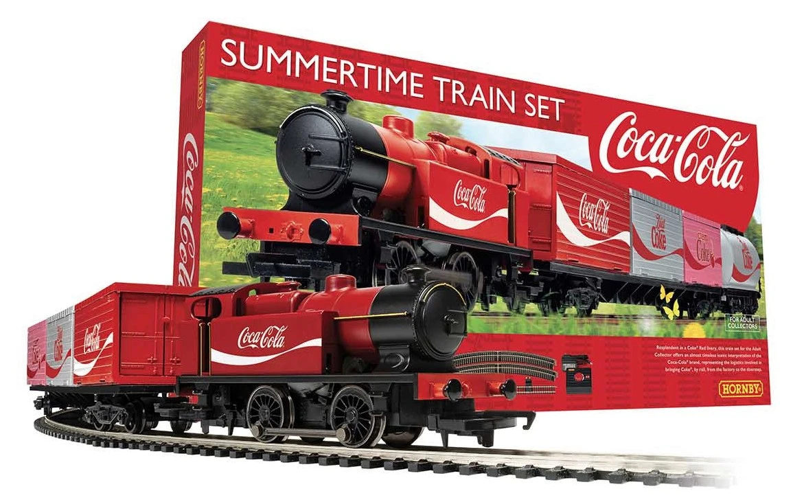 Hornby HO (OO 1:76) R1276T Coca-Cola Summertime Train Set 3 Hornby HO (OO 1:76) R1276T Coca-Cola Summertime Train Set