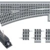 Lionel O 6-81951 FasTrack O60 Remote/Command Control Left Hand Switch -Model Train Shop LIO 6 81951 2 27720.1504129829