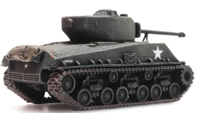 Artitec N 6160077 US Sherman M4A3 E8 Train Load 4 Artitec N 6160077 US Sherman M4A3 E8 Train Load - Image 2