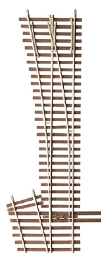 Micro Engineering HO 14-716 Code 83 #5d Yard Ladder System Turnout, Intermediate Yard Ladder, Left Hand 3 Micro Engineering HO 14-716 Code 83 #5d Yard Ladder System Turnout, Intermediate Yard Ladder, Left Hand