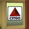 Miller Engineering O/HO 9075 Citgo Window Sign, Animated Neon Style Sign (d) 1 Miller Engineering O/HO 9075 Citgo Window Sign, Animated Neon Style Sign (d) -Model Train Shop MIL 9075 2 35957.1671225243
