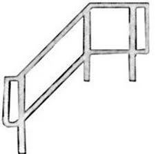 Pikestuff HO 541-1114 Staircase Handrails