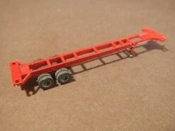 Showcase Miniatures Z 4010 40' ISO Container Trailer Kit
