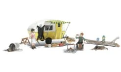 Woodland Scenics N AS5341 Ma And Pa's Trailer Haven