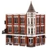 Woodland Scenics HO BR5039 Built And Ready Davenport Department Store -Model Train Shop WOO BR5039 2 89609.1671204623