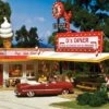 Woodland Scenics HO PF5188 D's Diner, Pre-Fab Building Kit -Model Train Shop WOO PF5188 2 65929.1671206618