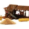 Woodland Scenics HO PF5195 Buzz's Sawmill Pre-Fab Building Kit 2 Woodland Scenics HO PF5195 Buzz's Sawmill Pre-Fab Building Kit -Model Train Shop WOO PF5195 2 71851.1671206074