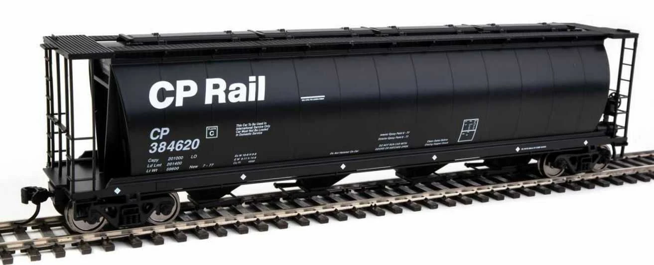 Walthers Mainline HO 910-7843 59' Cylindrical Hopper, Canadian Pacific #384730 3 Walthers Mainline HO 910-7843 59' Cylindrical Hopper, Canadian Pacific #384730