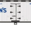 Bachmann HO 19810 40' Wood Side Refrigerator Box Car, Dairymens League #776 -Model Train Shop bac 19810 11651.1591113795