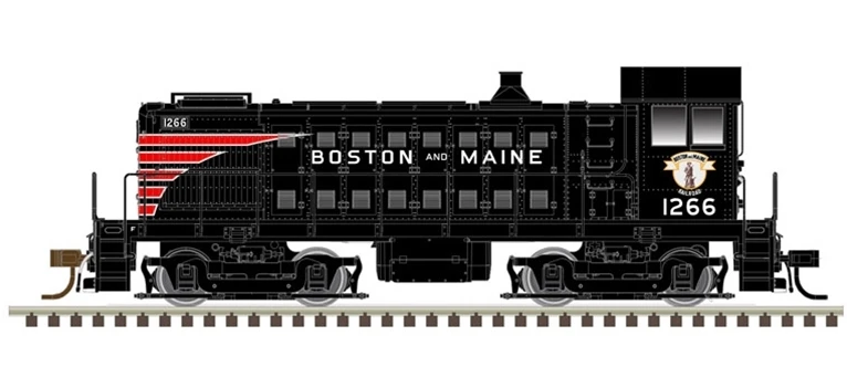 Atlas Master Line HO 10003842 Gold Series Alco S-4 Diesel Locomotive, Boston And Maine #1271 4 Atlas Master Line HO 10003842 Gold Series Alco S-4 Diesel Locomotive, Boston And Maine #1271 - Image 2