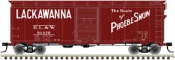 Atlas Trainman HO 20006237 1937 AAR Box Car Kit, Lackawanna #51475