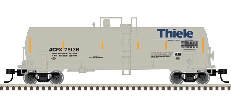 Atlas Master Line N 50006162 Kaolin Tank Car, Thiele Kaolin #79135 3 Atlas Master Line N 50006162 Kaolin Tank Car, Thiele Kaolin #79135