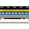Atlas Trainman N 50006254 60' Passenger Coach, Chesapeake And Ohio #709