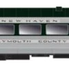 Rapido HO 134007 PS County Car With Skirts, New Haven "Putnum County" #206 -Model Train Shop nh no door skirt 37431.1671279463