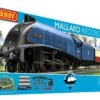 Hornby HO (OO 1:76) R1282T Mallard Record Breaker Train Set, Era 3 1 Hornby HO (OO 1:76) R1282T Mallard Record Breaker Train Set, Era 3 -Model Train Shop r1282tf 1 18085.1685468366